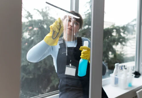 Nettoyage de vitres intérieures et extérieures à Saint-Mars-de-Locquenay